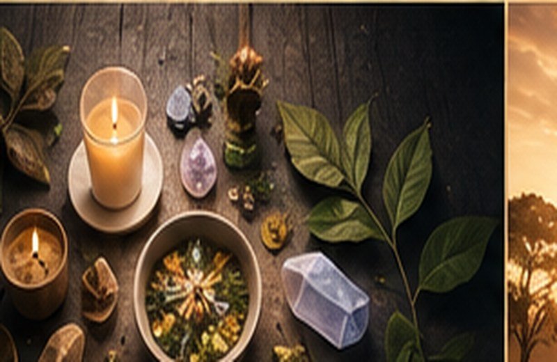 Natural holistic wellbeing ritual